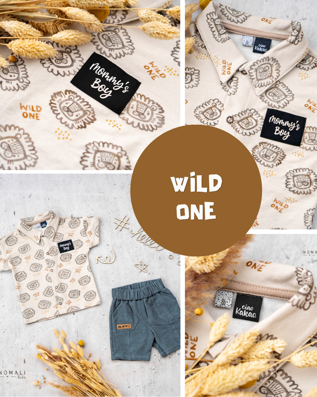 0.5m BIO French Terry Wild One *VORBESTELLUNG*
