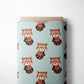 0.5m BIO French Terry Roter Panda mint *VORBESTELLUNG*