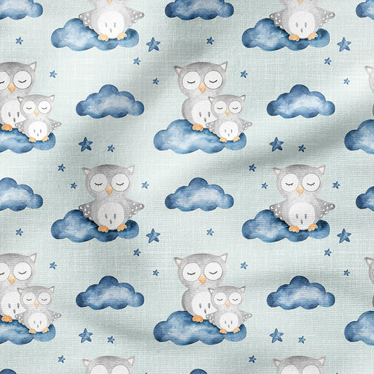 0.5m BIO French Terry Night Owl *VORBESTELLUNG*