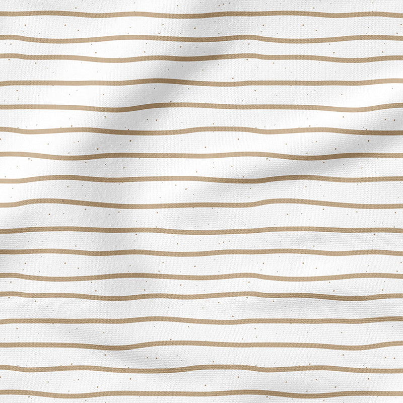 0.5m BIO French Terry Ciao Kakao Stripes *VORBESTELLUNG*