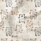 0.5m BIO French Terry My Little Bear neutral *VORBESTELLUNG*