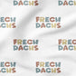 0.5m BIO French Terry Frechdachs rainbow *VORBESTELLUNG*
