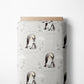 0.5m BIO French Terry Pinguin Mama mink *VORBESTELLUNG*