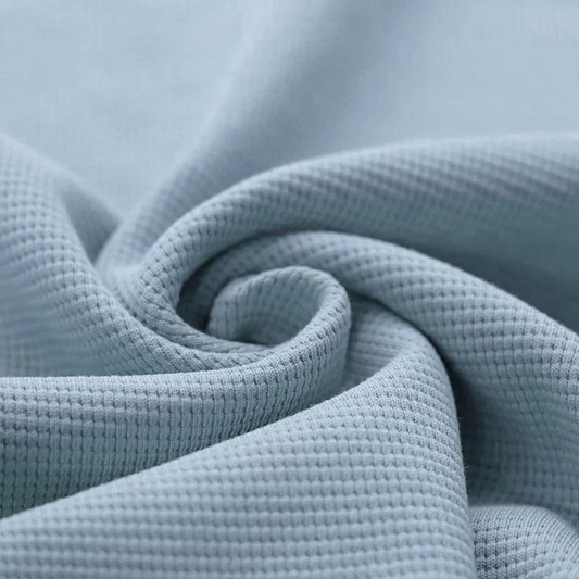 0.5m Waffeljersey hellblau