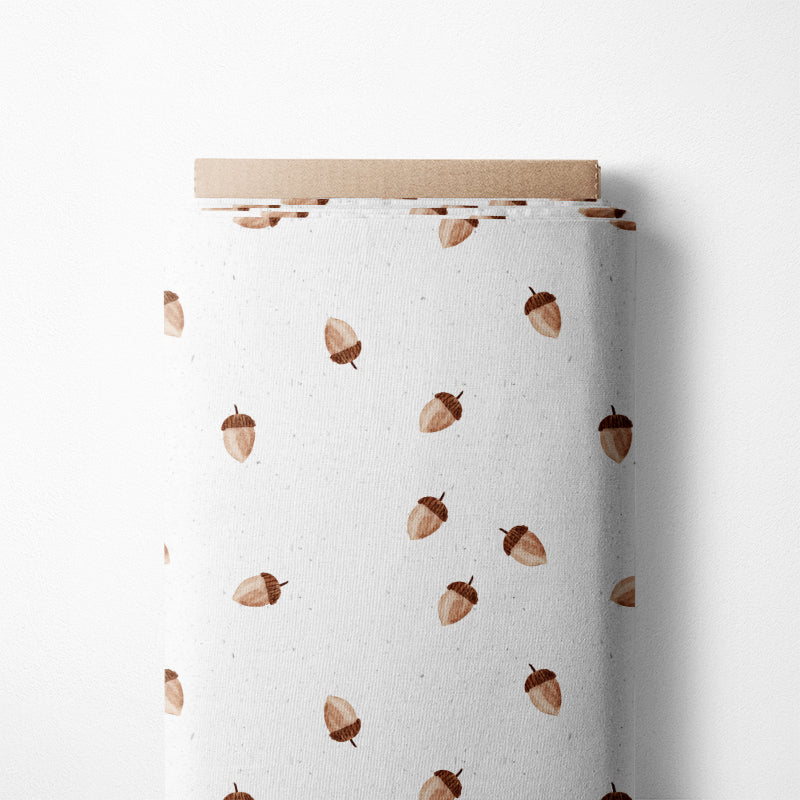 0.5m BIO French Terry Acorn white