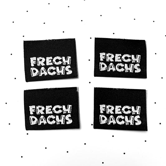 Weblabel Frechdachs | 4er Pack