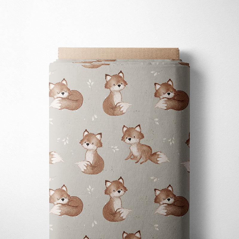 0.5m BIO French Terry Ferdi Fuchs taupe *STOFFÜBERSICHT*