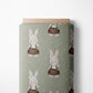 0.5m BIO French Terry Frau Hase *VORBESTELLUNG*