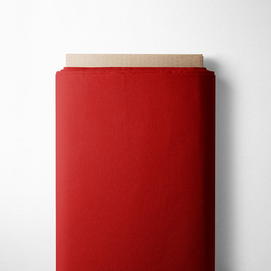0.5m Bio Bündchen kirschrot