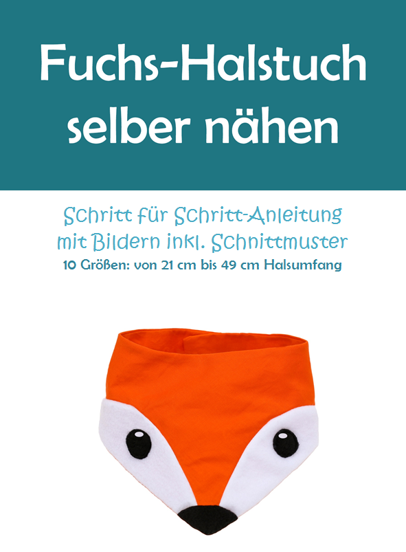 Fuchs-Halstuch: Anleitung und Schnittmuster