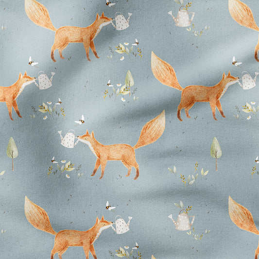 0.5m BIO French Terry Joule Fox denim *VORBESTELLUNG*