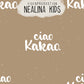 0.5m Biojersey Ciao Kakao