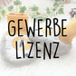 Gewerbe-Lizenz: Walkpuschen PIA