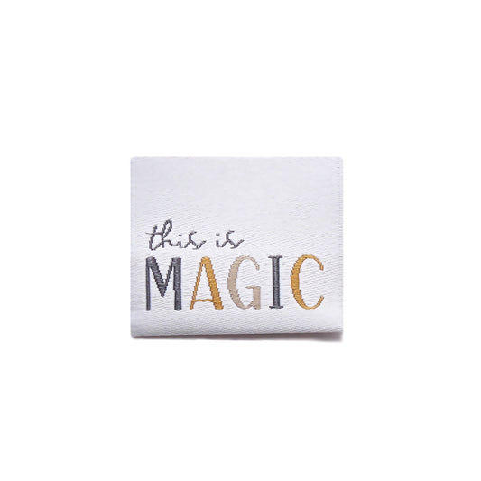 Weblabel This is magic | 4er Pack