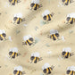 0.5m BIO French Terry Hello Spring cannoli *STOFFÜBERSICHT*