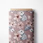 0.5m BIO French Terry Eves Flowers dusty pink *VORBESTELLUNG*