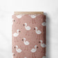 0.5m BIO French Terry Flavio Flamingo rosa *VORBESTELLUNG*