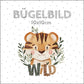 Bügelbild Wild Tiger | 10x10cm