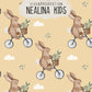 0.5m BIO French Terry Tobi Rabbit Butter *VORBESTELLUNG*