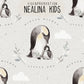 0.5m BIO French Terry Pinguin Mama mink *VORBESTELLUNG*
