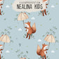 0.5m BIO French Terry Clover Rainy Days *VORBESTELLUNG*