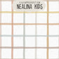 0.5m BIO French Terry Sunshine Grid