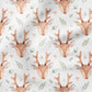 0.5m BIO French Terry Deer Mushroom