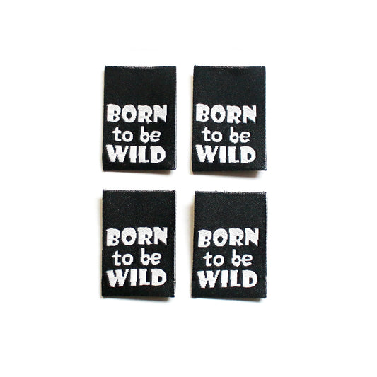 Weblabel Born to be Wild | 4er Pack