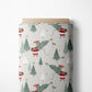 0.5m BIO French Terry Merry Christmas Santa