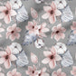 0.5m BIO French Terry Eves Flowers grey *VORBESTELLUNG*