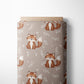0.5m BIO French Terry Little Fox toffee *VORBESTELLUNG*