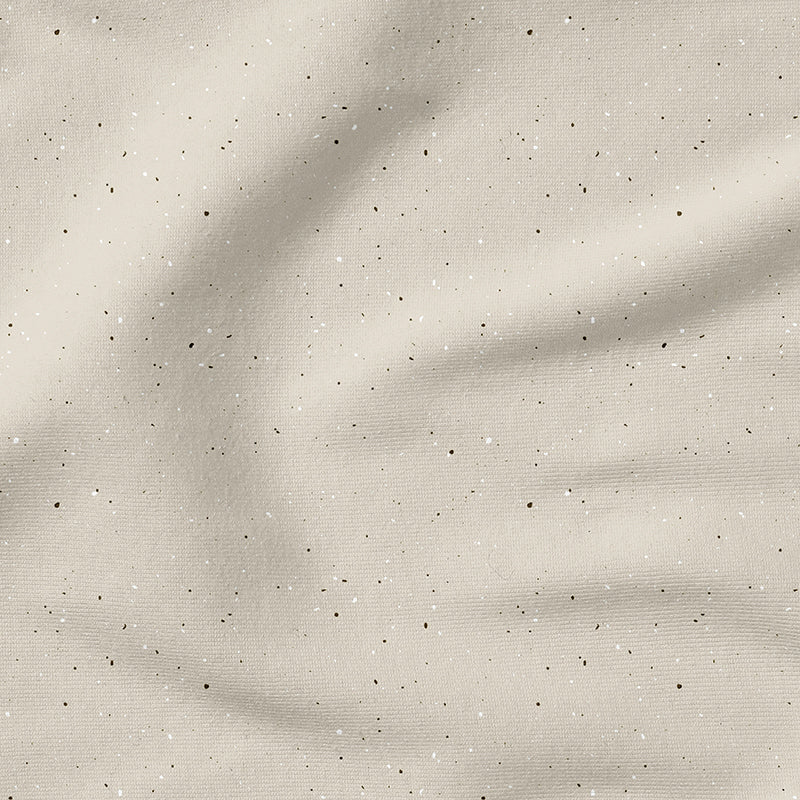0.5m BIO French Terry Konfetti beige