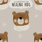 0.5m BIO French Terry It's beary cold outside *VORBESTELLUNG*