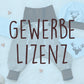 Gewerbe-Lizenz: Latz für Lederhose und Plotterdatei Oktoberfest