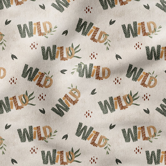RESTSTÜCK 120cm BIO French Terry Wild