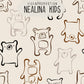 0.5m BIO French Terry My Little Bear neutral *VORBESTELLUNG*