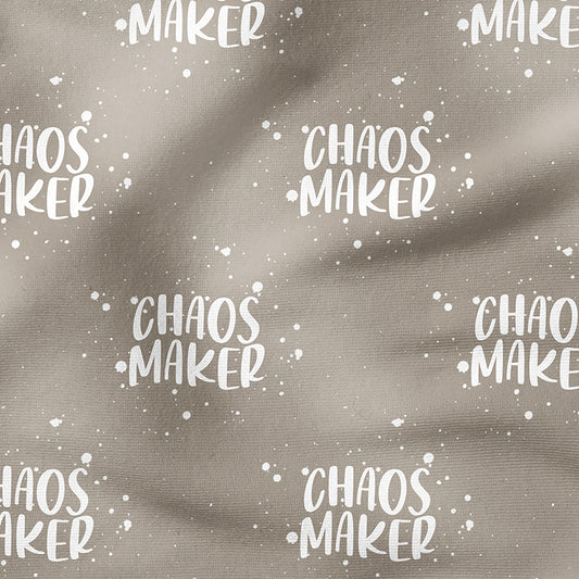 0.5m BIO French Terry Chaos Maker taupe *VORBESTELLUNG*