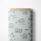 0.5m Biojersey Baufahrzeuge chalk