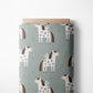 0.5m BIO French Terry Unicorn sage *STOFFÜBERSICHT*