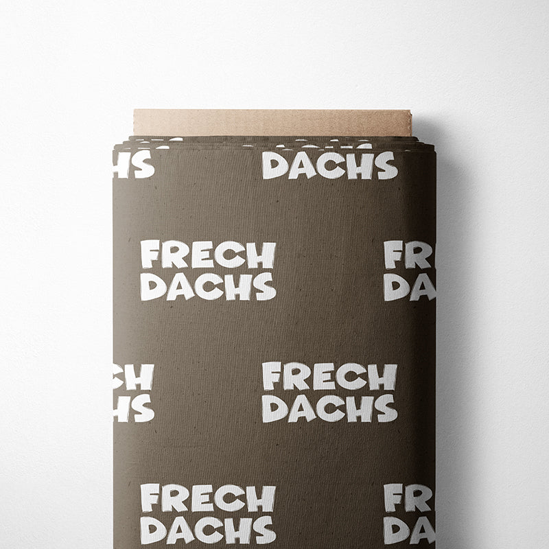 0.5m BIO French Terry Frechdachs cocos *VORBESTELLUNG*