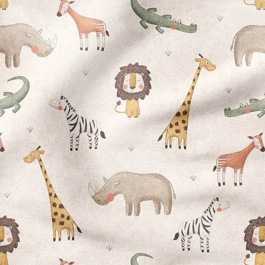 0.5m BIO French Terry Auf Safari latte