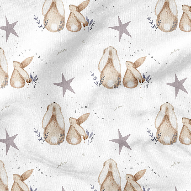0.5m BIO French Terry Wish Upon White *VORBESTELLUNG*