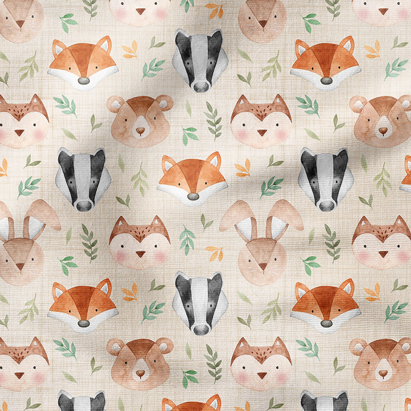 0.5m BIO French Terry Furry Woodland *VORBESTELLUNG*