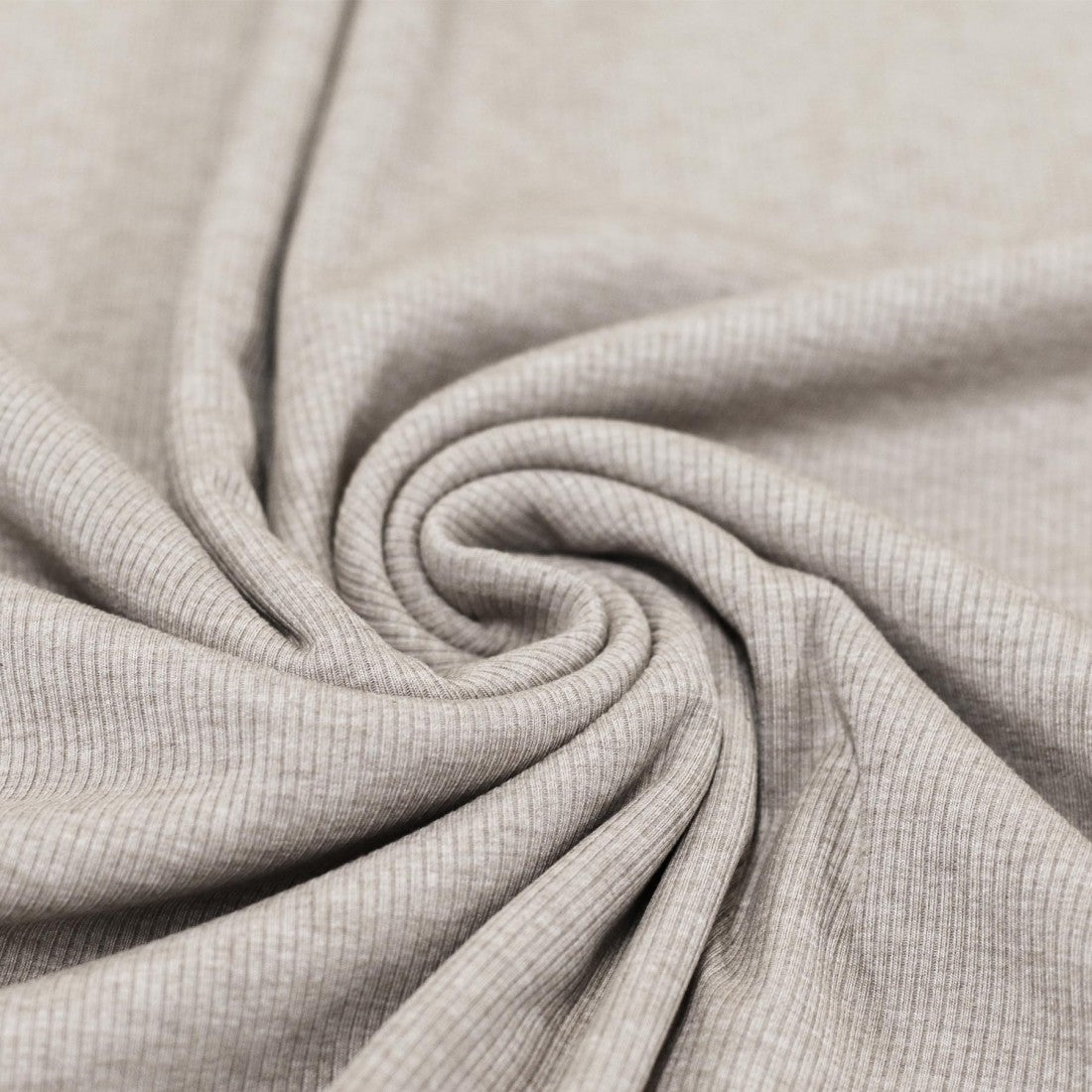 0.5m Ribjersey natur melange