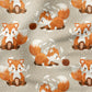 RESTSTÜCK 150cm BIO French Terry Winter-Fox