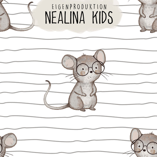 0.5m BIO French Terry Maus Stripes *STOFFÜBERSICHT*