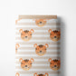 0.5m BIO French Terry Tiger Tilly stripes *VORBESTELLUNG*