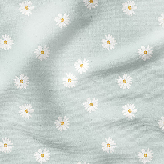 0.5m BIO French Terry Daisy chalk *STOFFÜBERSICHT*