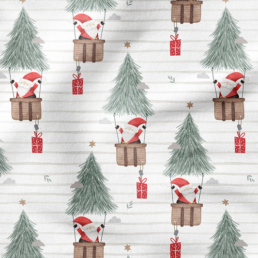 0.5m BIO French Terry Hover Santa  *STOFFÜBERSICHT*