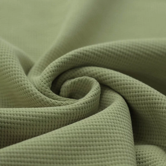 0.5m Waffeljersey olive